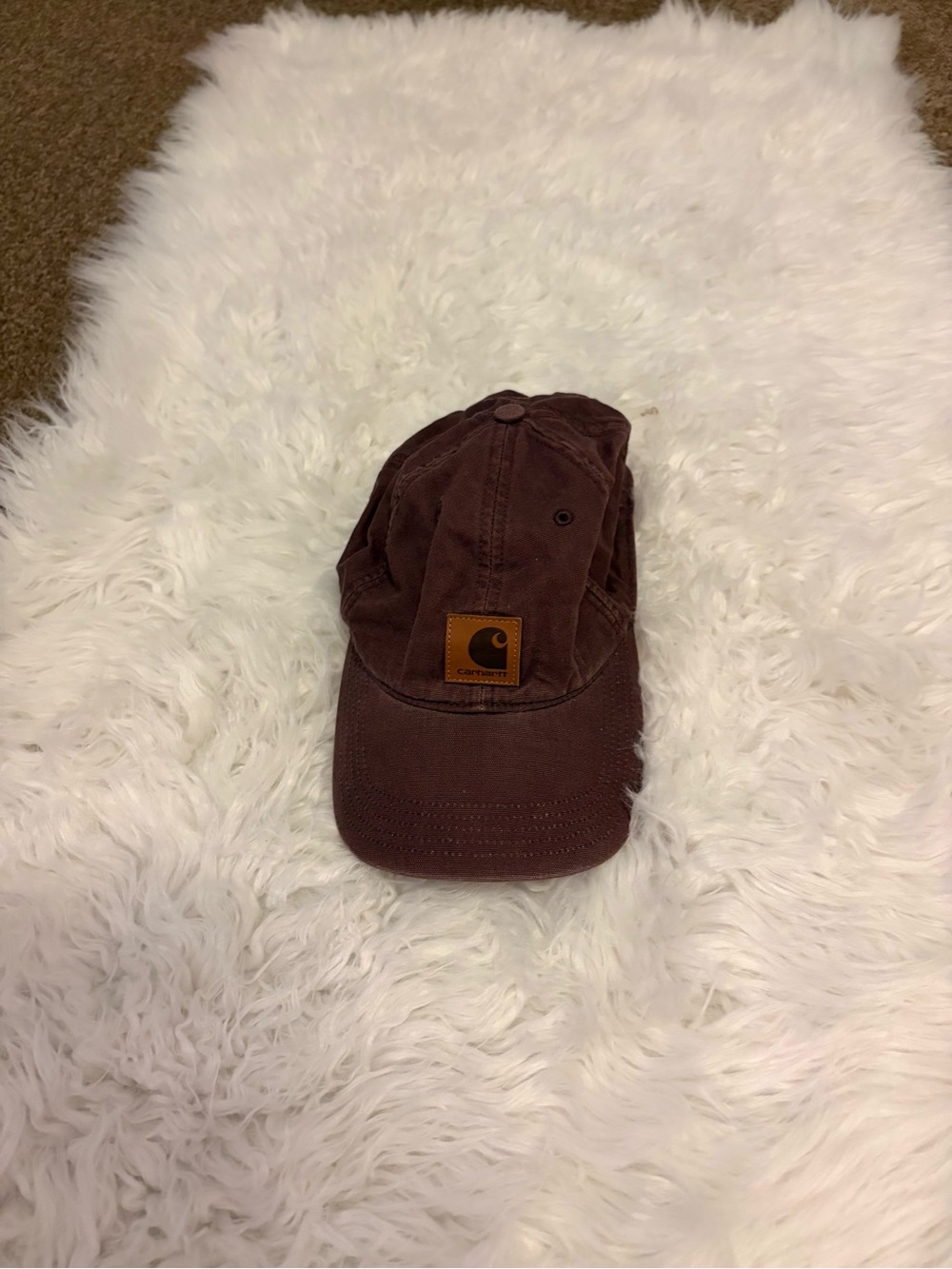 Brown Adjustable Baseball Cap